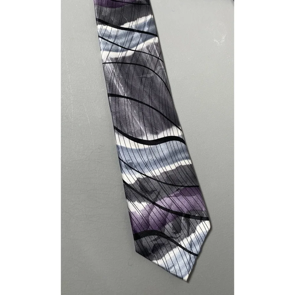 Lot Of 3‎ J. Garcia Men's Silk Dress Necktie Multicolored Ties